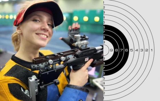 Краматорська спортсменка здобула три медалі на чемпіонаті України з кульової стрільби