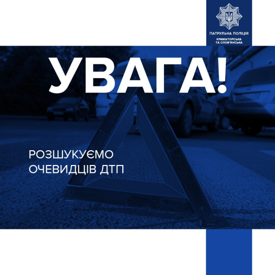Допоможіть встановити учасника ДТП!