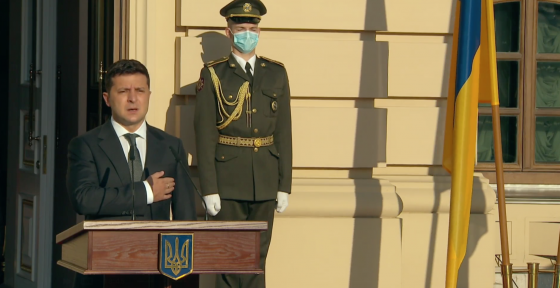 Зеленский поздравил с Днем защитников Украины 