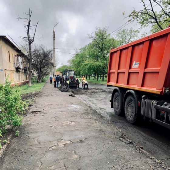 У Краматорську відновлюють пошкоджену росіянами інфраструктуру