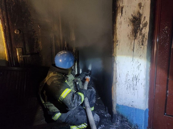 У Краматорську на пожежі загинув чоловік