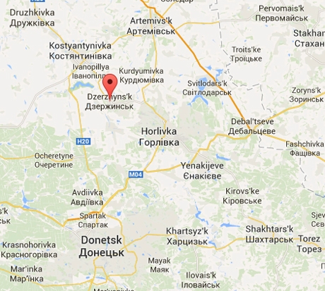 Боевики обстреляли Дзержинск