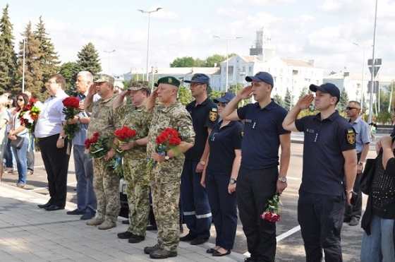 В Краматорске отмечают День Конституции Украины