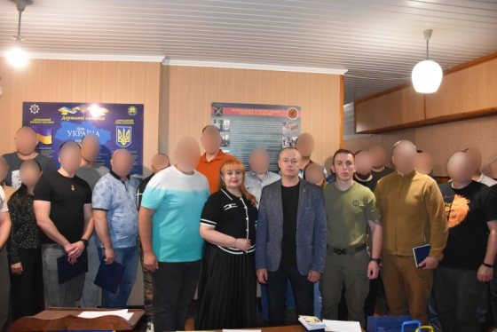 Особовий склад Військової служби правопорядку отримав нагороди від Донецької ОДА