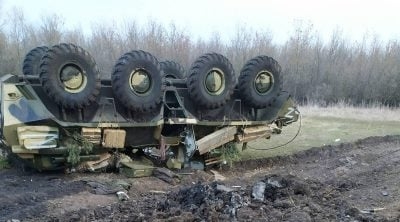 Почти 80 единиц техники врага разбили украинские воины за сутки на Донбассе 