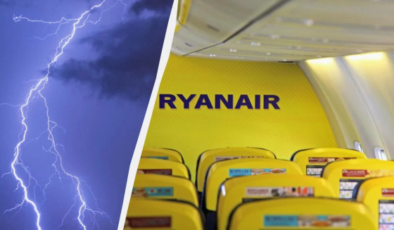 У Німеччині літак Ryanair потрапив у турбулентність через шторм: дев&#039;ятеро людей постраждали