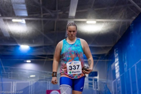 Студентка ДДМА виборола бронзову медаль на чемпіонаті України з легкої атлетики