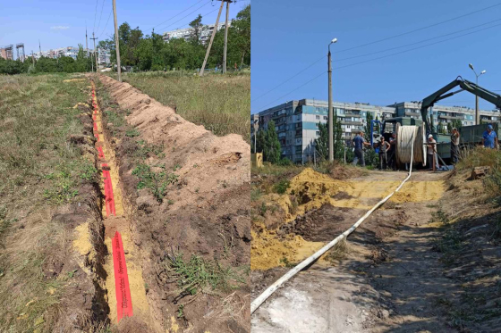 Фахівцями &quot;Краматорськводоканалу&quot; проводяться роботи по заміні кабельної лінії яка буде живити об&#039;єкти підприємства