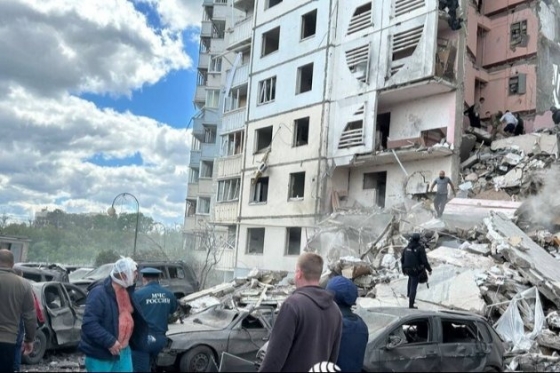 Відео влучання у будинок в Бєлгороді свідчить, що це або влучання російської авіабомби, або ракети ППО, - Бутусов