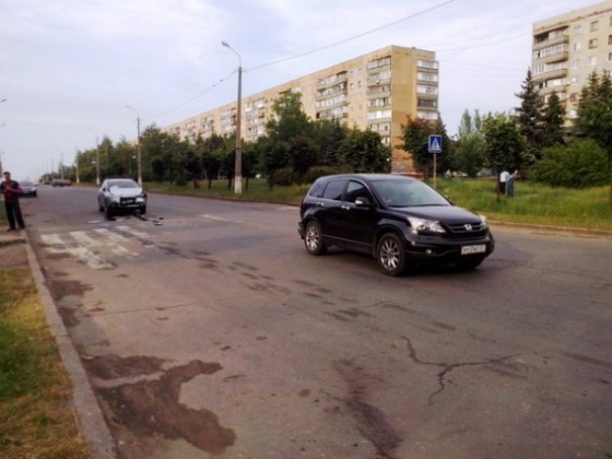 Авария на б.Краматорском (видео)