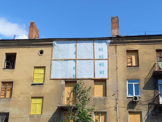 У Краматорську ліквідовують наслідки російської агресії