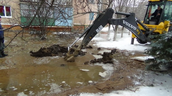 Микрорайон Даманский остался без воды