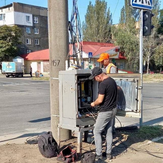 У Краматорську оновили ще один світлофорний об’єкт
