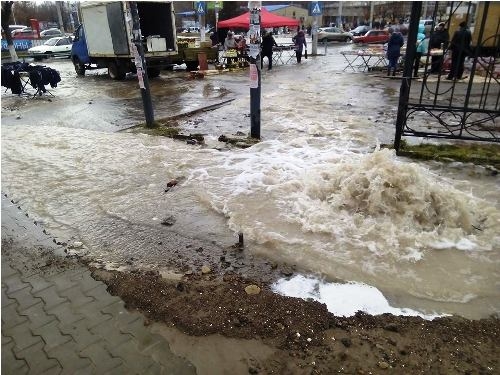 В Краматорске крупная авария в системе водоснабжения