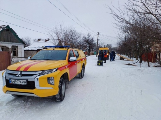 У Краматорську газовики протягом 3-х годин відремонтували пошкоджений через ДТП газогін