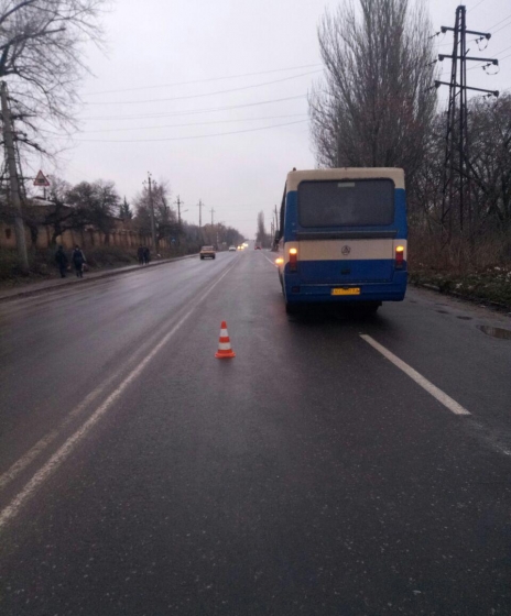 В Дружковке автобус сбил жителя Краматорска