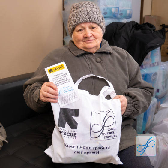 Переселенці, які нещодавно прибули до міста, можуть безкоштовно отримати гігієнічні набори