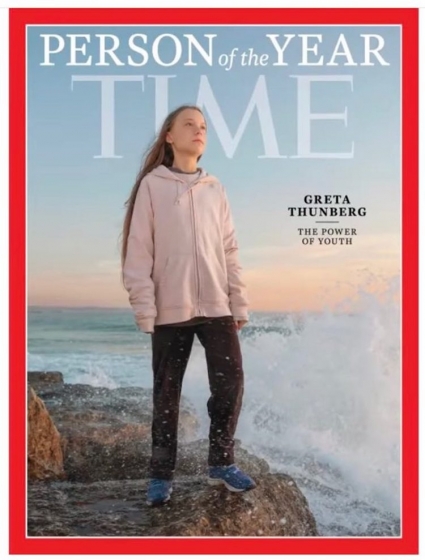 Видання Time назвало Ґрету Тунберг людиною року
