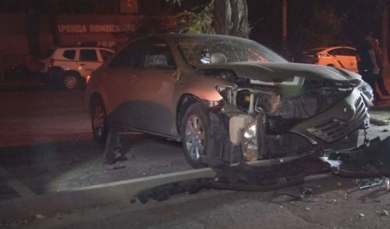 В центре Одессы взорван автомобиль 