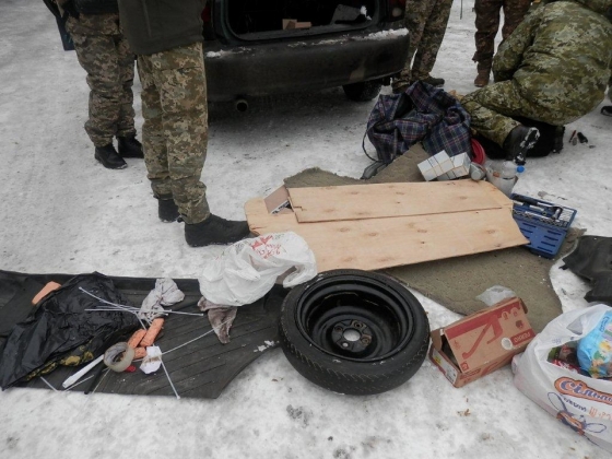 На пункте пропуска &quot;Майорское&quot; задержали мужчину со взрывчаткой