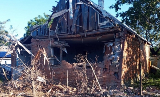 За добу ворог обстріляв 13 населених пунктів Донеччини - знищено та пошкоджено 11 цивільних об’єктів
