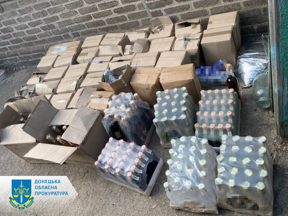 Судитимуть організовану групу, яка заробляла на незаконному збуті контрафактного алкоголю в прифронтовому регіоні