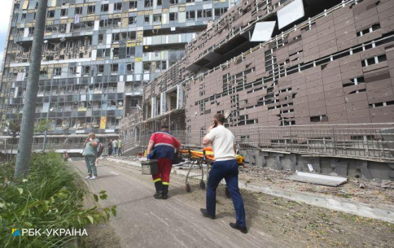 На території &quot;Охматдиту&quot; були дві підстанції. Вони повністю зруйновані