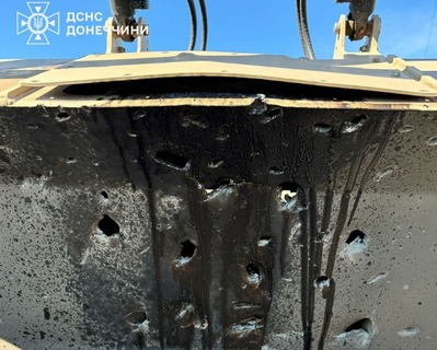 У Краматорському районі машина для розмінування врятувала життя піротехніків