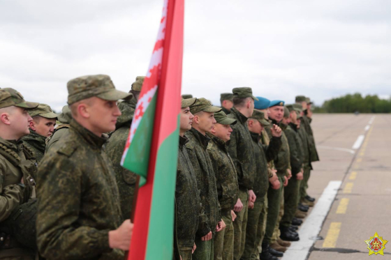 Білорусь відправила свої війська на навчання до Росії