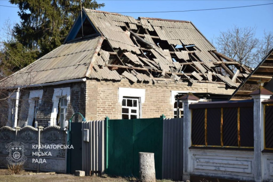 Інформація щодо російського удару по Краматорську 13 лютого
