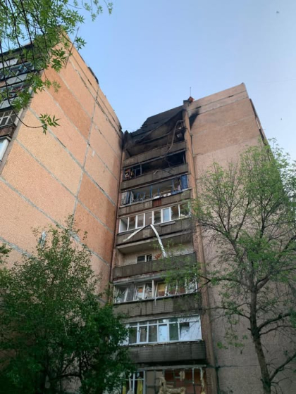 Вночі, з 23:10 по 23:59, Краматорськ був під ударом безпілотників