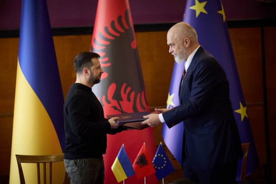 Україна та Албанія підписали Договір про дружбу та співробітництво