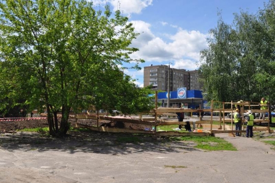 У Краматорську почали встановлювати сучасні модульні туалети 
