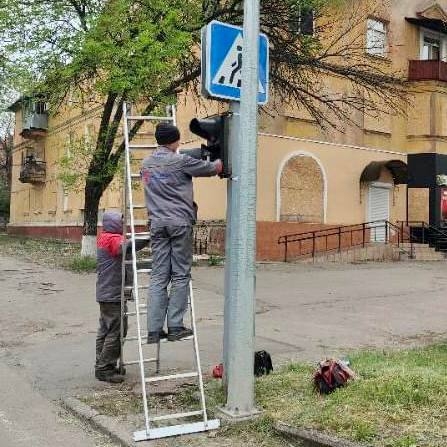 У Краматорську вуличне освітлення підтримують у робочому стані