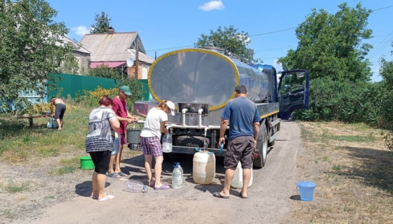У Краматорську підвезення води здійснюватиметься спецтехнікою водоканалу