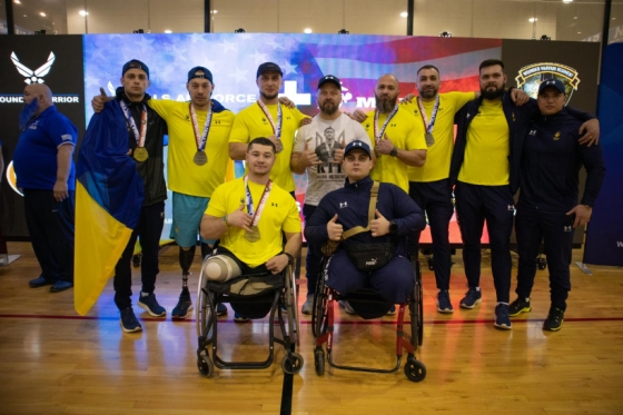 Поліцейський з Краматорська здобув золоту медаль на змаганнях з адаптованих видах спорту у США