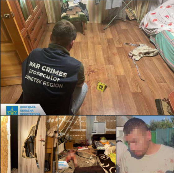 Мешканця Донеччини викрито у вбивстві жінки та її 15-річної доньки