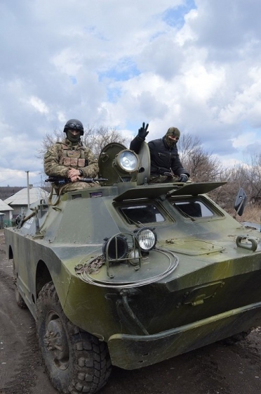 Под Катериновкой подорвалась украинская БРДМ. Есть погибшие военные 
