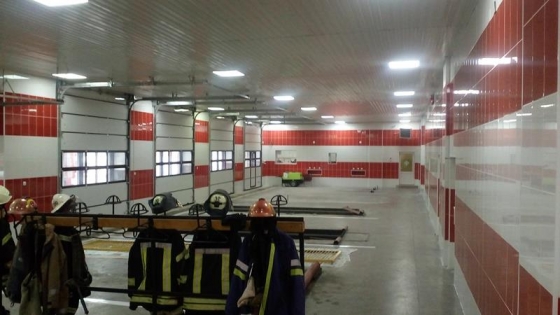 В Краматорске за 1 млн гривен отремонтировали пожарное депо 
