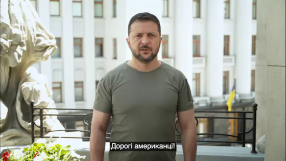 Зеленський привітав США з Днем незалежності: Для нас велика честь - бути союзником такої мрії, відваги та свободи (відео)