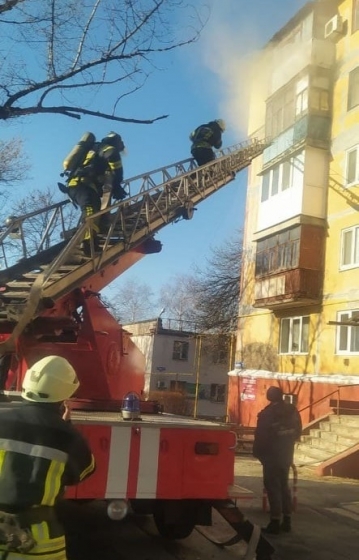 В Краматорске в горящей квартире погибли мужчина и женщина 