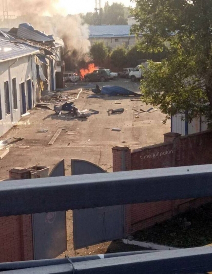 ВСУ ударили по казарме рашистов в оккупированной Ясиноватой