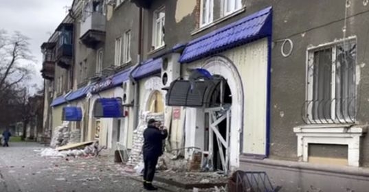 Ночью рашисты обстреляли Славянск