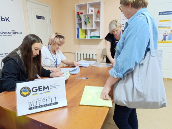 Краматорських ВПО постійно підтримують благодійники