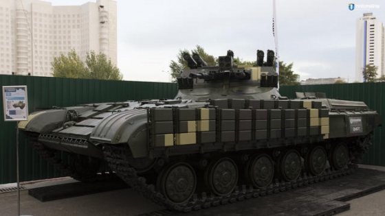&quot;Укроборонпром&quot; впервые представил боевую машину поддержки танков - &quot;Страж&quot;