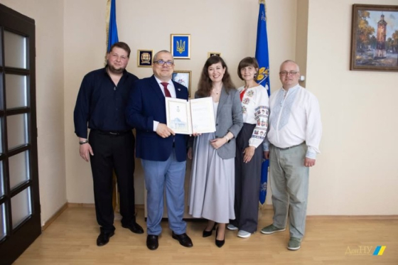 ДонНУ імені Василя Стуса - лауреат Грамоти Верховної Ради України