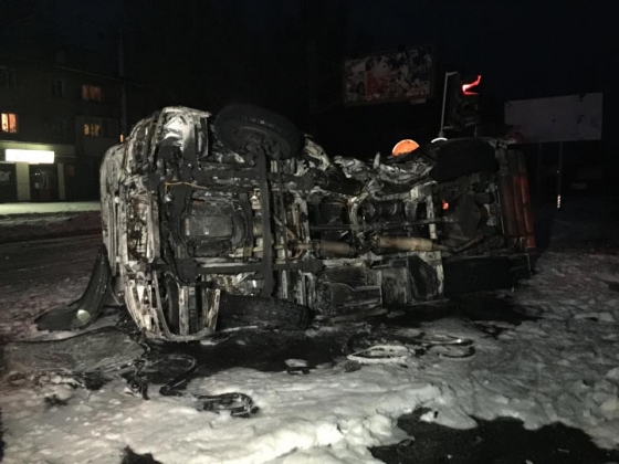 Число жертв ДТП в Донецке с участием боевиков увеличилось до четырех