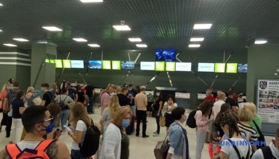 Из аэропорта &quot;Киев&quot; вылетел первый чартерный рейс