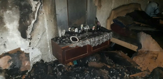 В Славянске на пожаре в пятиэтажке погибли двое мужчин 