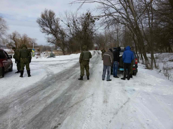 Северные блокпосты Донетчины под пристальным вниманием полицейских